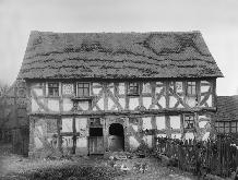 Niederasphe, Barockes Fachwerkhaus, vor 1891
